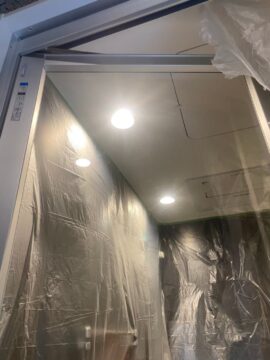 浴室リフォーム　浴室内スピーカー取付工事　大阪リフォーム専門店　くらリフォ